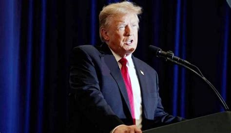 Trump’s DJT stock plunges after posting a big loss for 2023 .